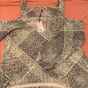Juicy Couture cold shoulder blouse